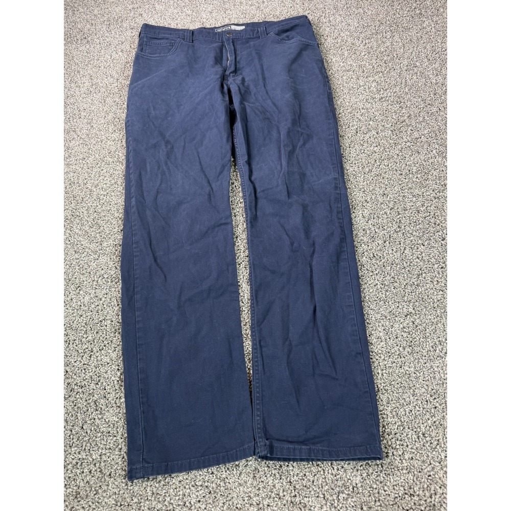 Carhartt Rugged Flex Relaxed Straight Fit Pants Men's Size 38X34 Blue Workwear